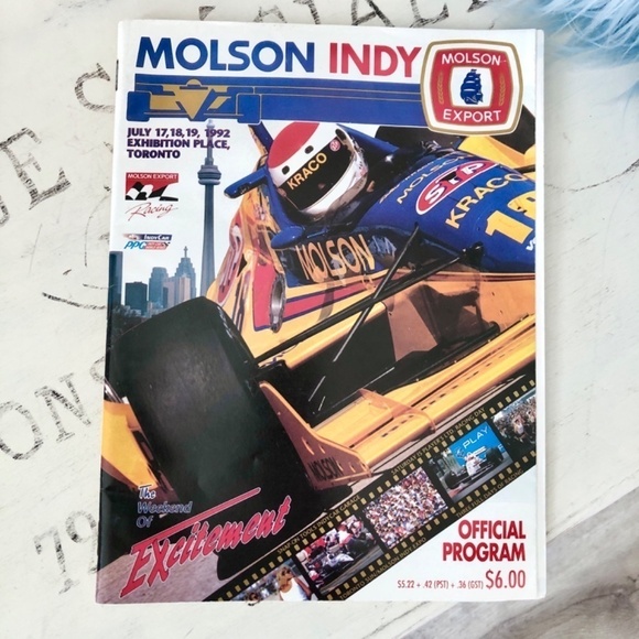 Molson Indy, Official Programs, Vintage 90s, Set of 3, Exhibition Place, Toronto - Picture 6 of 9
